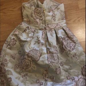 Floral mini/midi dress